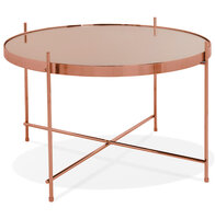 Maysun - Bijzettafel - ELIZE MEDIUM - Koper &Oslash;63x40cm