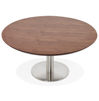 Maysun - Salontafel - SILKE - Walnoot &Oslash;90x45cm