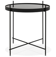 Maysun - Bijzettafel - ELIZE MINI - Zwart &Oslash;42,7x45cm