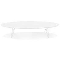 Maysun - Salontafel - SABINA - Wit - Wit 80x160x33cm