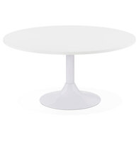 Maysun - Salontafel - YENTEL - Wit &Oslash;90x45cm