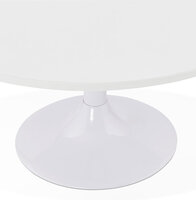 Maysun - Salontafel - YENTEL - Wit &Oslash;90x45cm