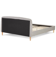 Maysun - 2 Persoons Bedframe DREAMS - Lichtgrijs 140X200cm