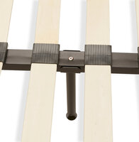 Maysun - 2 Persoons Bedframe DREAMS - Lichtgrijs 140X200cm