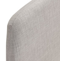 Maysun - 1 Persoons Bedframe DREAMS - Lichtgrijs 90X200cmMaysun - 1 Persoons Bedframe DREAMS - Lichtgrijs 90X200cm