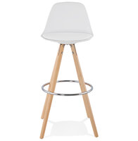 Maysun - Design Barkruk - ANKE Wit