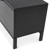 Maysun - TV Meubel - KATELIN - Zwart - Zwart 150x40x50cm