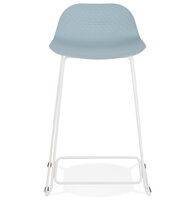 Maysun - Design Barkruk - SHEILA MINI Blauw - Wit