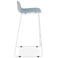 Maysun - Design Barkruk - SHEILA Blauw - Wit