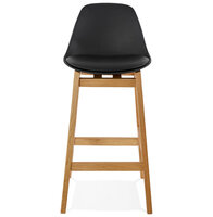 Maysun - Design Barkruk - ELISE MINI Zwart - Naturel
