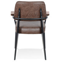 Maysun - Design Stoel - JODY Bruin - Zwart