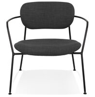 Maysun - Design Fauteuil- WILLEMIJN Donkergrijs
