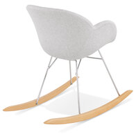 Maysun - Design Schommelstoel - THALIA Lichtgrijs