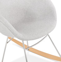 Maysun - Design Schommelstoel - THALIA LichtgrijsMaysun - Design SchommelMaysun - Design Schommelstoel - THALIA Lichtgrijs