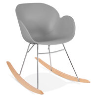 Maysun - Design Schommelstoel - KIMBER Grijs
