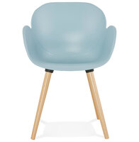 Maysun - Design Stoel - SILVY Blauw