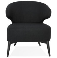 Maysun - Design Fauteuil- MILLY Zwart - Zwart