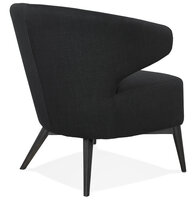 Maysun - Design Fauteuil- MILLY Zwart - Zwart