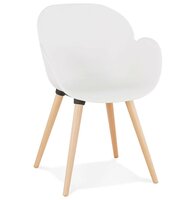 Maysun - Design Stoel - SILVY Wit