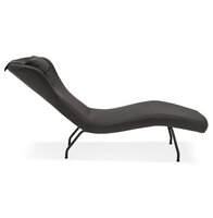 Maysun - Design Chaise Longue - FARAH Donkergrijs