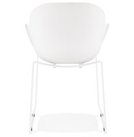 Maysun - Design Stoel - ROWIN Wit - Wit
