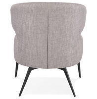 Maysun - Design Fauteuil - OPHELIE Grijs - Zwart