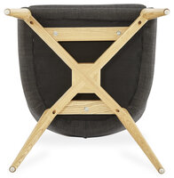 Maysun - Design Fauteuil - GENEVA Donkergrijs
