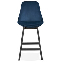 Maysun - Design Barkruk - BABETTE MINI Blauw - Zwart