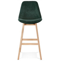 Maysun - Design Barkruk - BABETTE Groen - Naturel