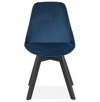 Maysun - Eetkamerstoel - PHIENE Blauw - Zwart