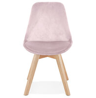 Maysun - Eetkamerstoel - PHIENE Roze - Naturel
