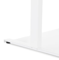 Maysun - Elektrisch Zit-Sta Bureau - DUNCAN Walnoot - Wit 160x80cm