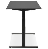 Maysun - Elektrisch Zit-Sta Bureau - DUNCAN Zwart - Zwart 140x70cm