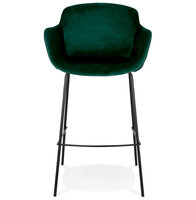 Maysun - Design Barkruk - FIONA Groen - Zwart