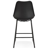 Maysun - Design Barkruk - PAULIEN MINI Zwart - Zwart