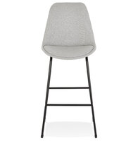 Maysun - Design Barkruk - BRYNN Grijs - Zwart