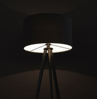 Maysun - Vloerlamp - SAN ANTONIO Zwart - Zwart