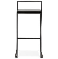 Maysun - Design Barkruk - CARA Zwart - Zwart