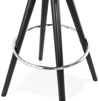 Maysun - Design Barkruk - CINDI MINI Zwart - Zwart