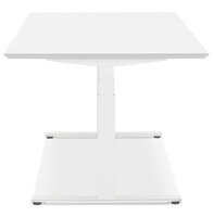 Maysun - Elektrisch Zit-Sta Bureau - COMFORT Wit - Wit 180x90cm