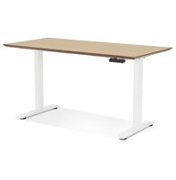 Maysun - Zit-Sta Bureau -BASIC Naturel - Wit 150x70cm
