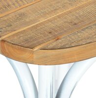Maysun - Design Barkruk - NOLA MINI Walnoot - Wit