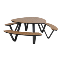 Outdoor Living - Picknickset Arezzo driehoek