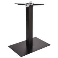 Maysun Gastro - 50 Stuks Tafelonderstel PRATO 19 - H73 - 60X40 - Zwart
