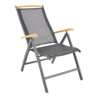 Outdoor Living - Standenstoel Monza zwart
