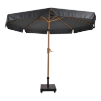Outdoor Living - Parasol Libra houtlook grijs &Oslash;3mtr