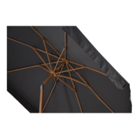 Outdoor Living - Parasol Libra houtlook grijs &Oslash;3mtr