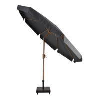 Outdoor Living - Parasol Libra houtlook grijs &Oslash;3mtr
