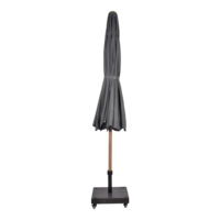 Outdoor Living - Parasol Libra houtlook grijs &Oslash;3mtr
