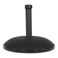 Outdoor Living - Parasolvoet rond beton 30kg zwart